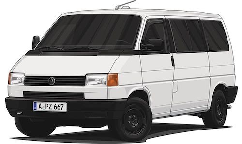 Reparaturbleche und Zubehör für VW T4